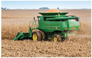 Fine-tune your combine settings to avoid grain loss.