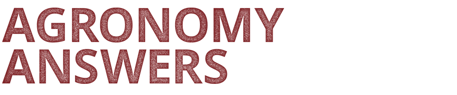 Agrononmy Answers