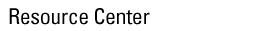 Resource Center